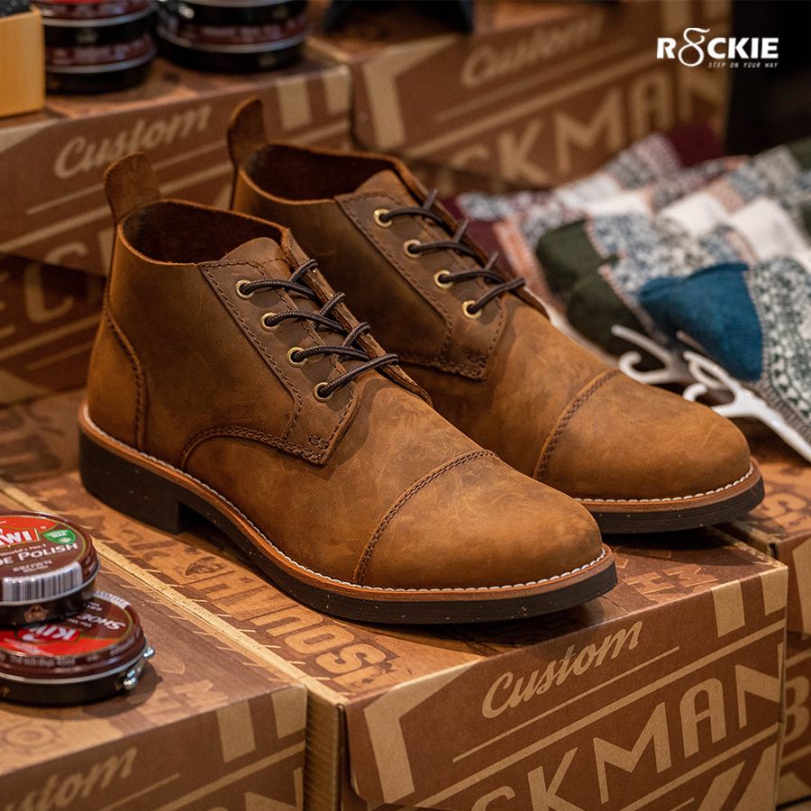 Boots cao cổ là dòng giày da sáp Beckman nổi tiếng nhất 