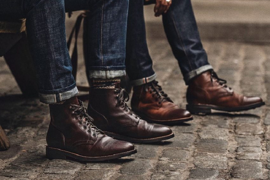 4 cách buộc dây giày cao cổ, giày boots đẹp và phong cách