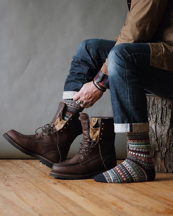 Giày Work boot đặc biệt sở hữu một phong cách bụi bặm