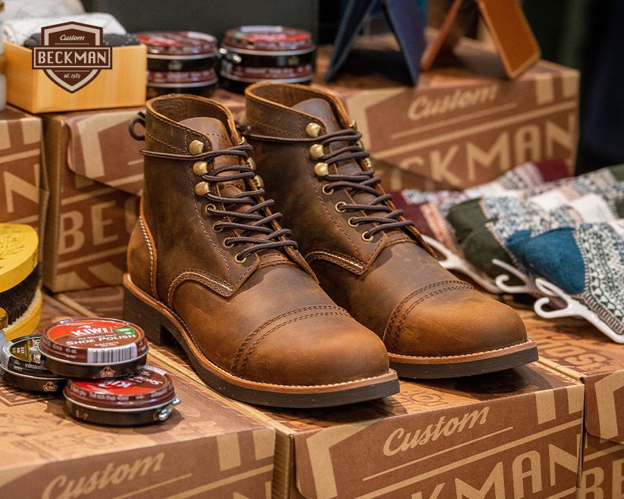 Giày boot nam cao cổ Beckman Ironboots