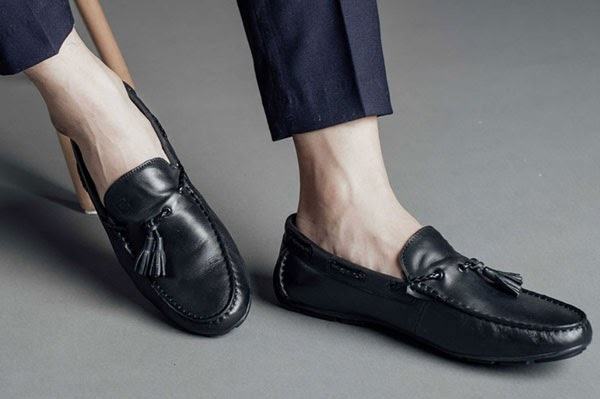 Giày Moccasin đế nhẹ, thoải mái khi di chuyển