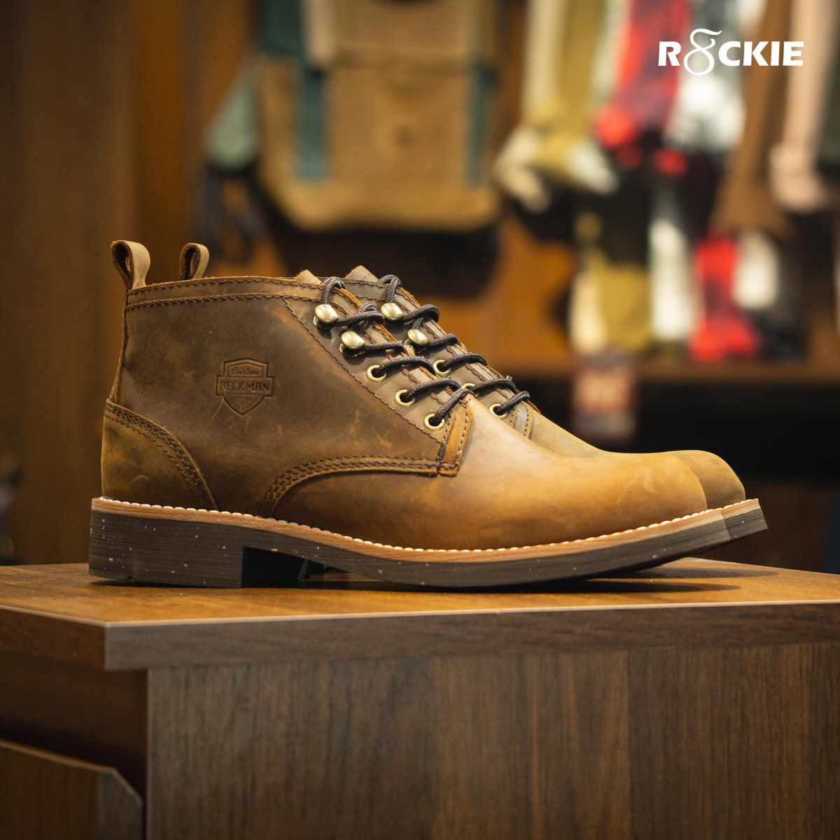 Giày Beckman Chukka Double Wings