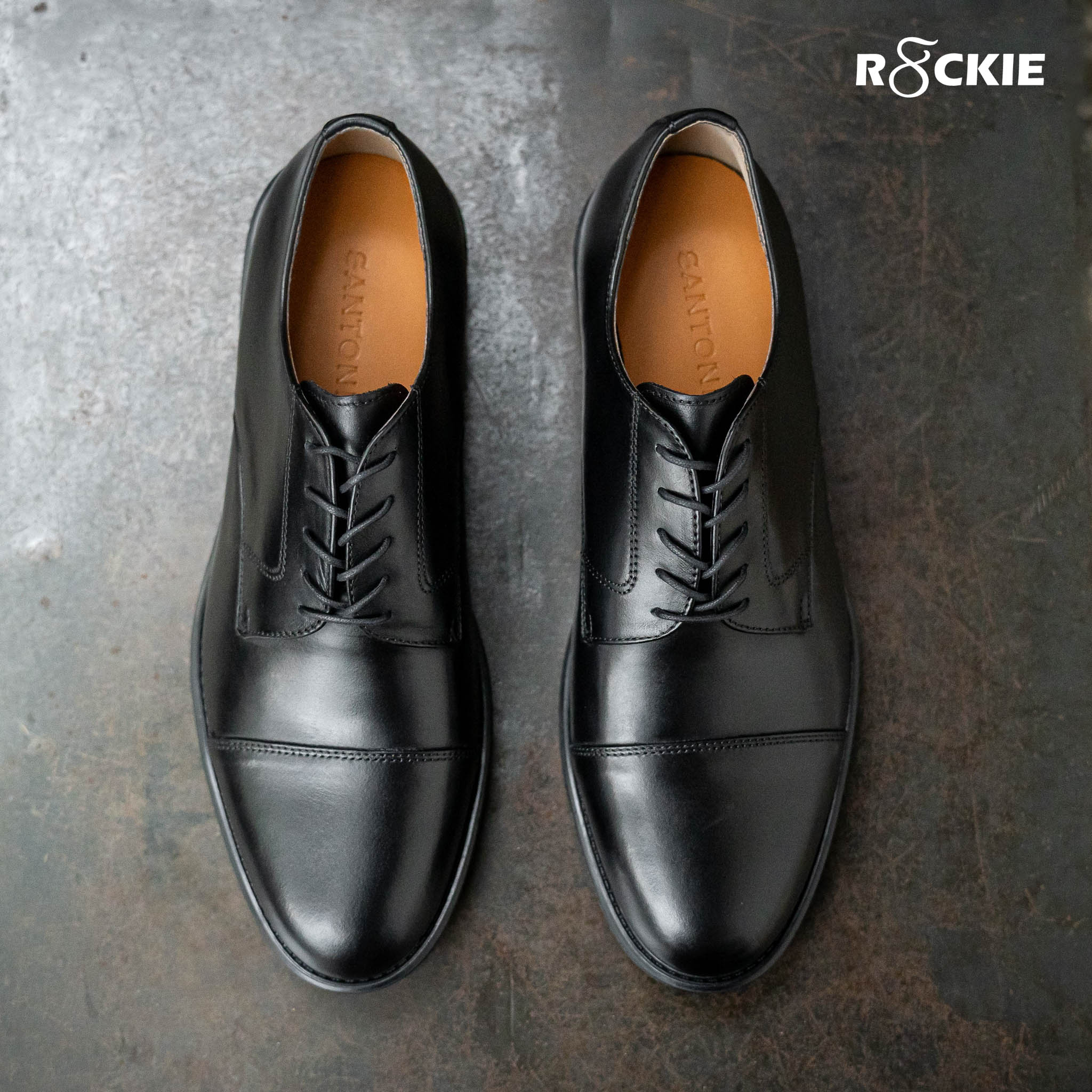 Giày Derby Captoe Classic Parisian - Nâu Patina 1