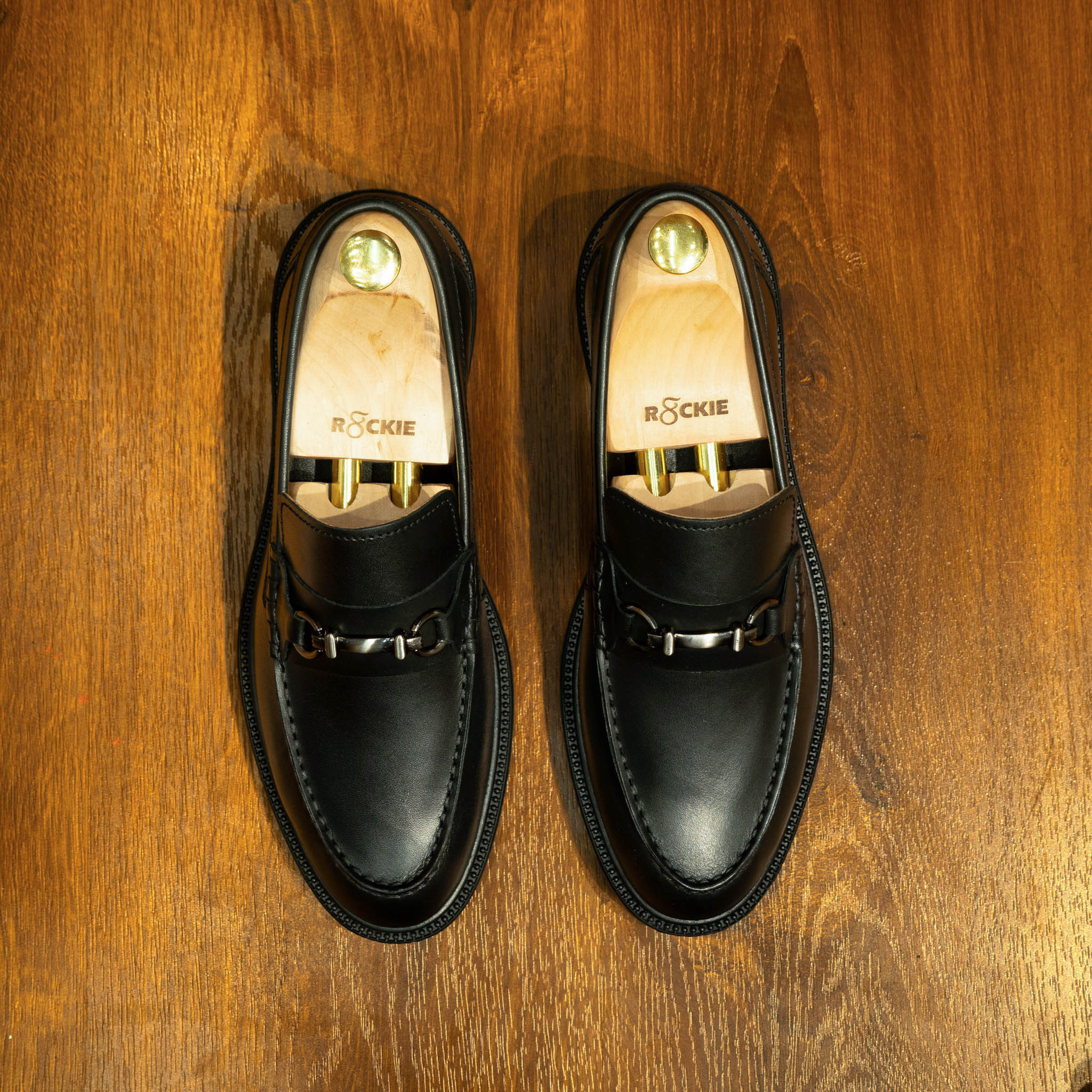 Giày Beckman Horsebit Loafer - Đen 15