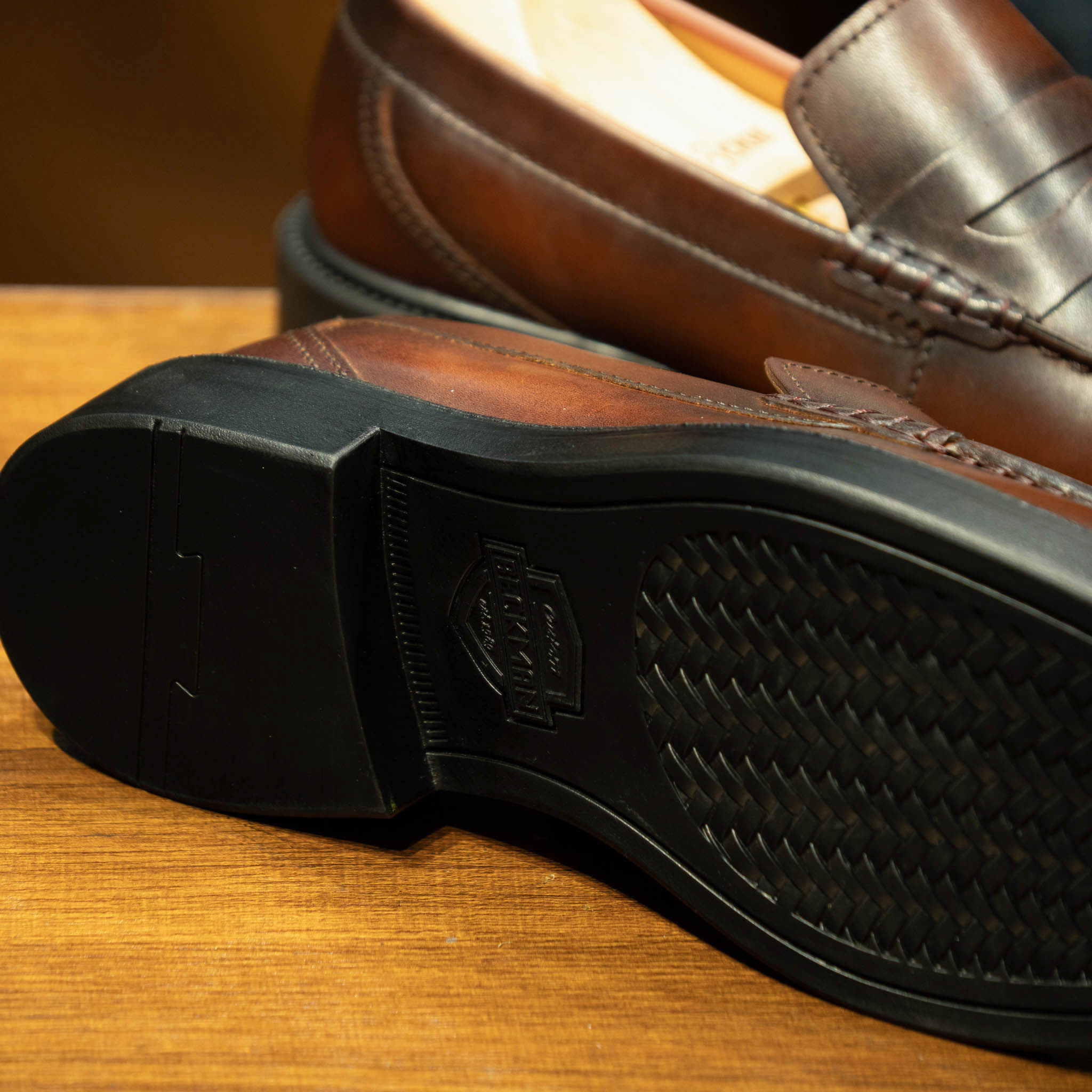 Giày Beckman Penny Loafer - Nâu Patina 13