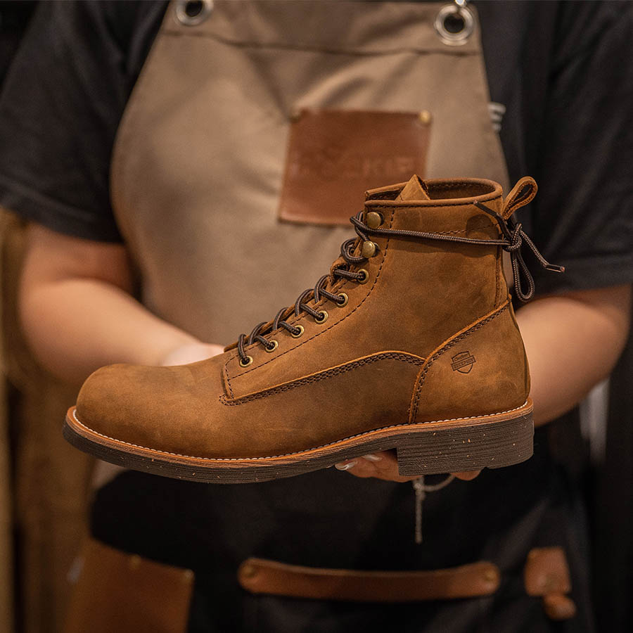 Giày Boots Lineman Beckman- Bò 2