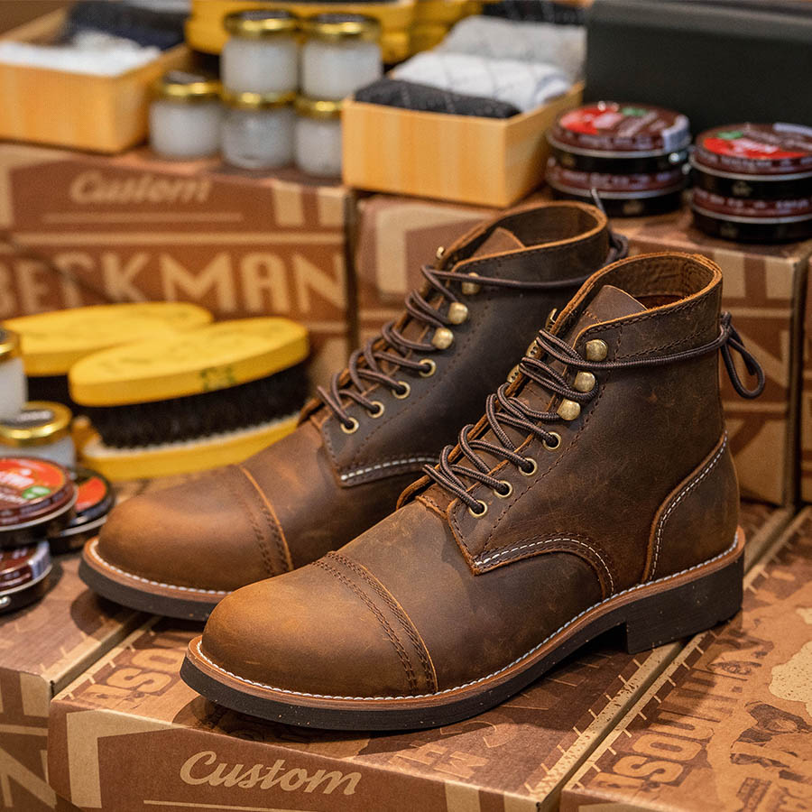 Giày Boots Beckman Ironboots - Bò 4