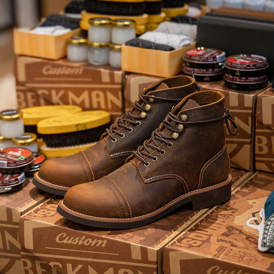 Giày Boots Beckman Ironboots - Bò 2