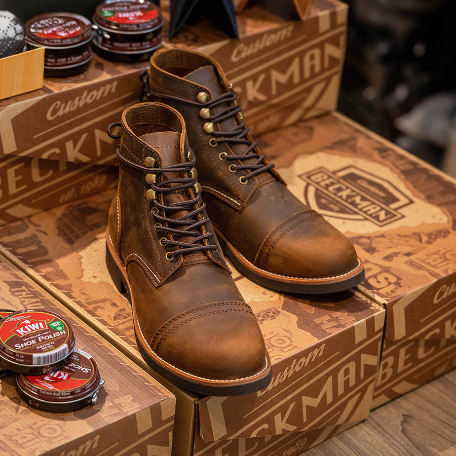 Giày Boots Beckman Ironboots - Bò 5