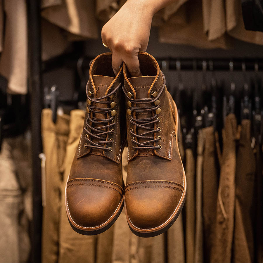 Giày Boots Beckman Ironboots - Bò 1