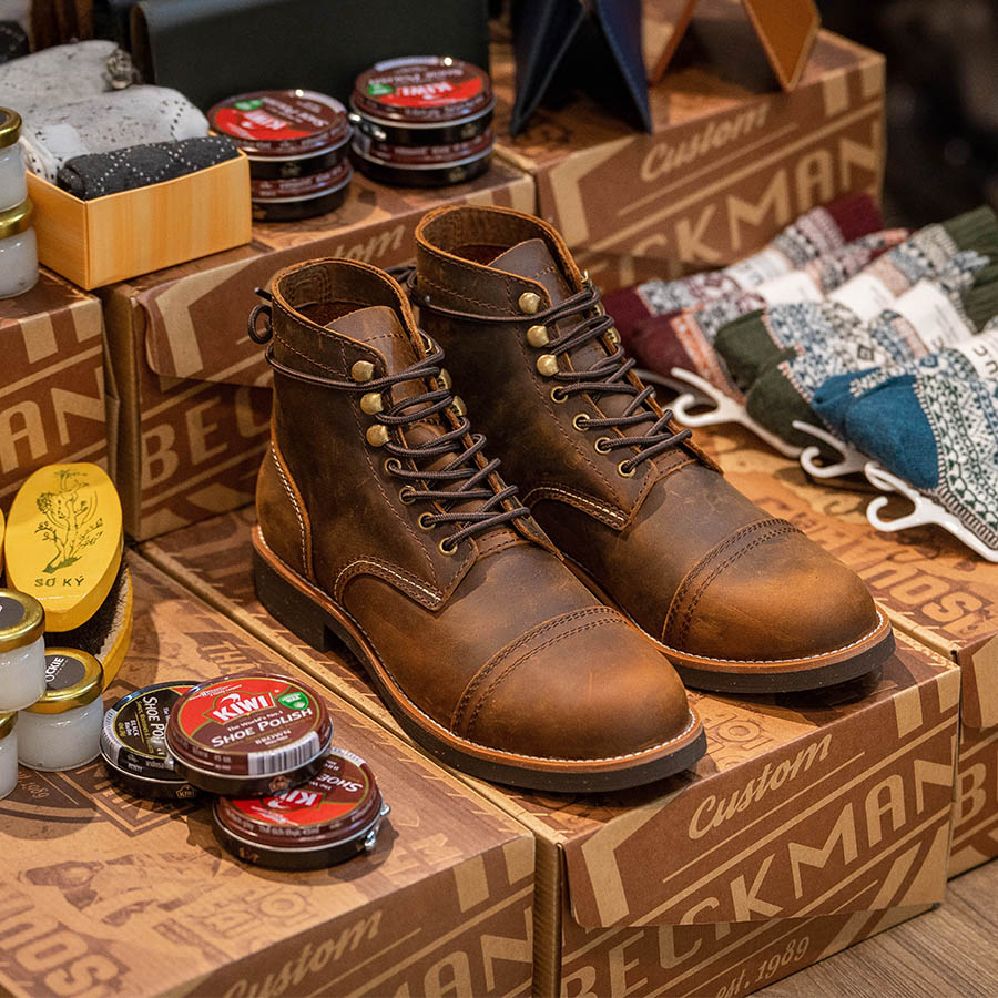 Giày Boots Beckman Ironboots - Bò 6