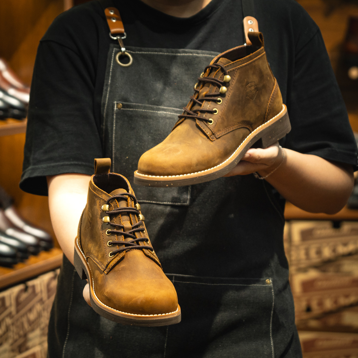 Giày Beckman Chukka Double Wings 7