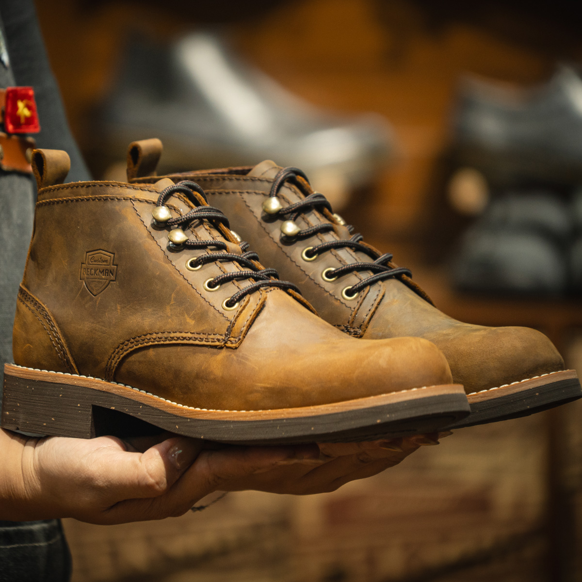 Giày Beckman Chukka Double Wings 13