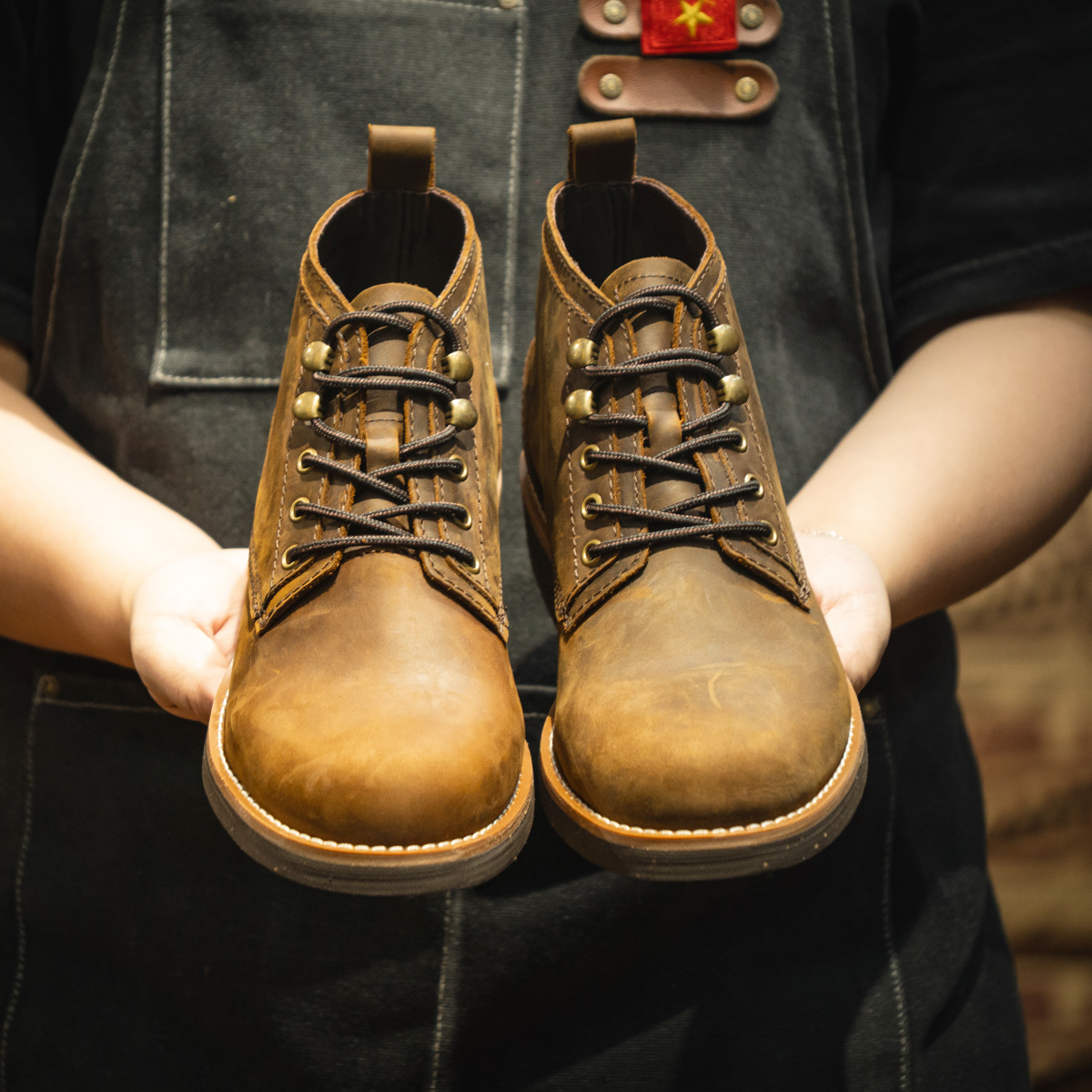 Giày Beckman Chukka Double Wings 6