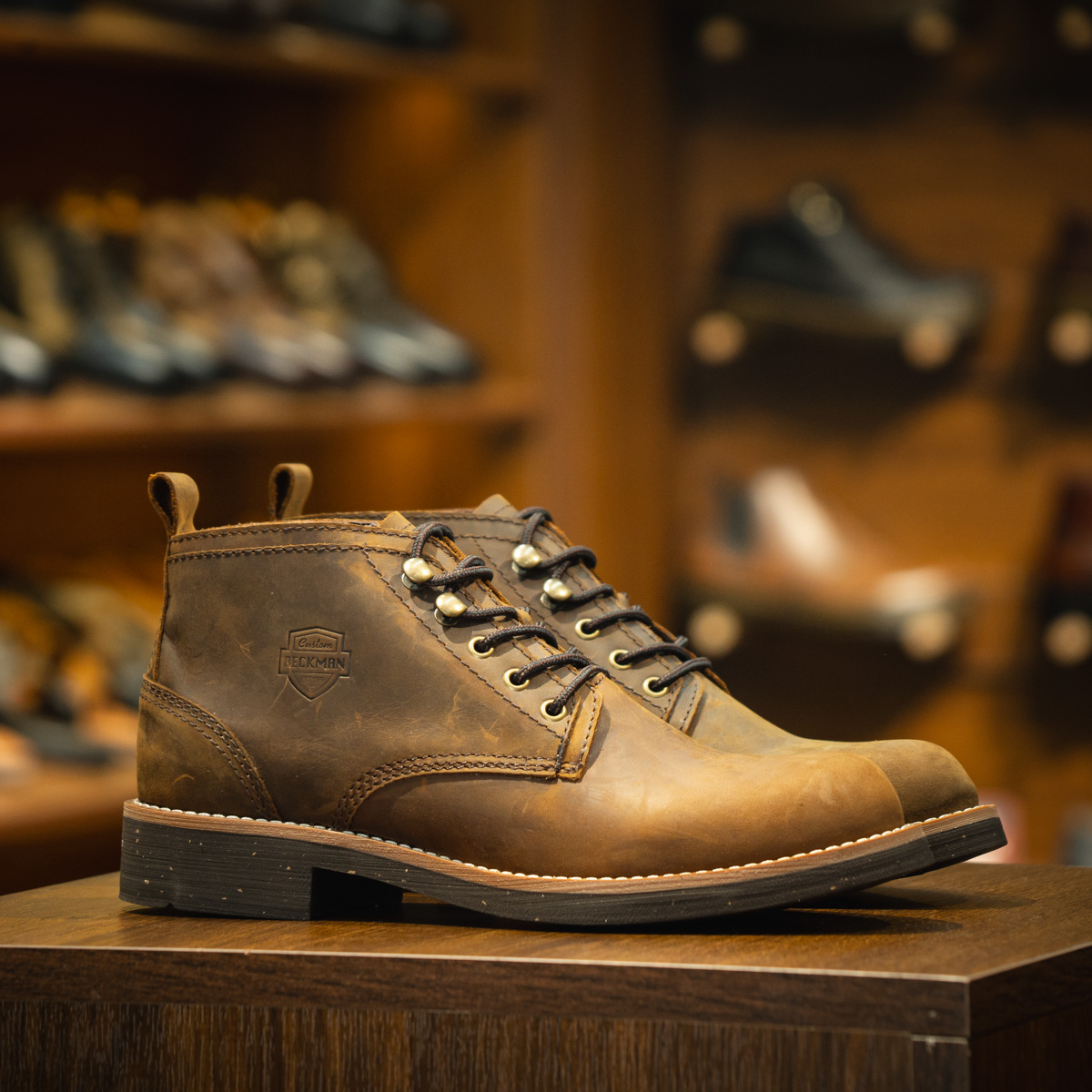 Giày Beckman Chukka Double Wings 3