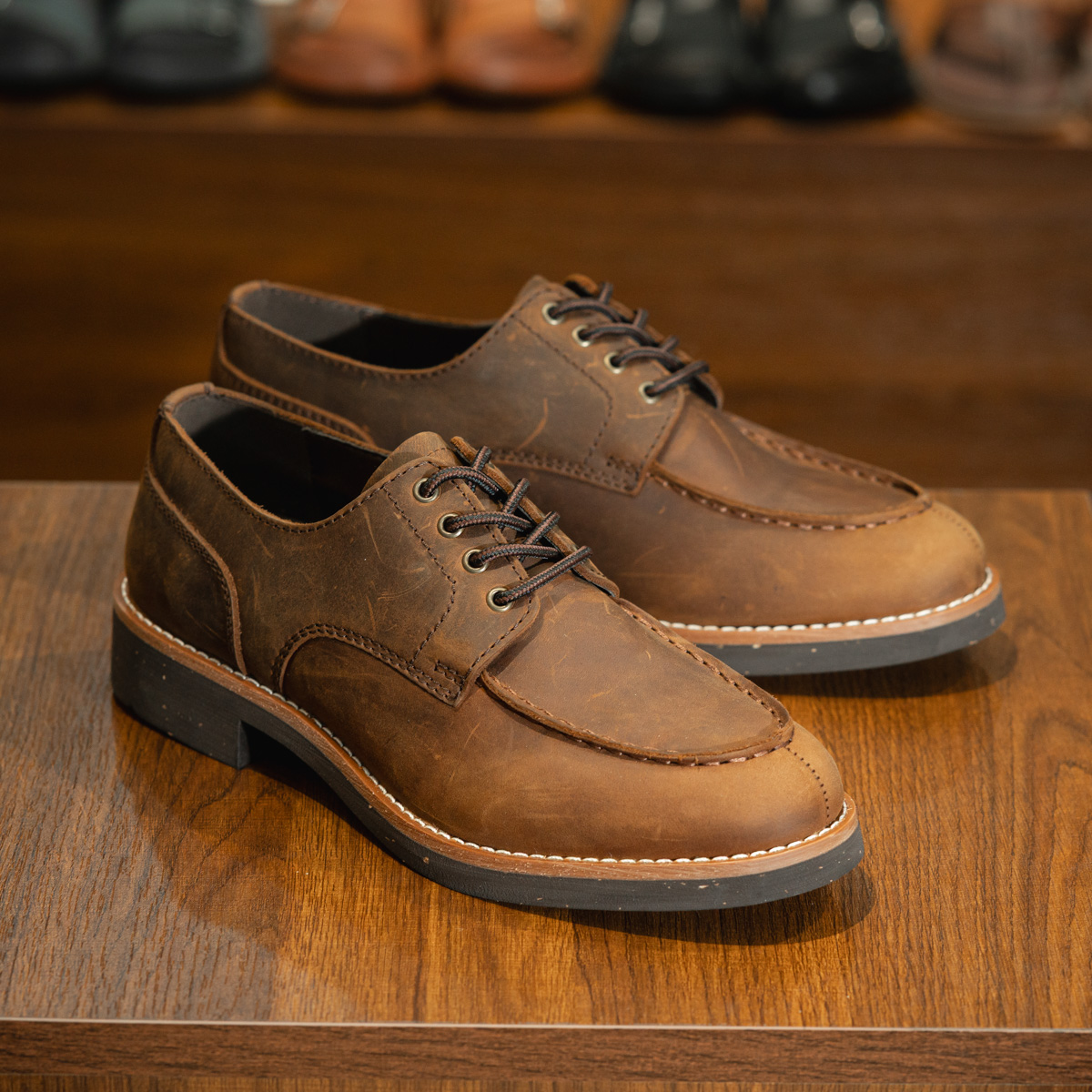 Giày Beckman Split toe Derby Wellerman 22