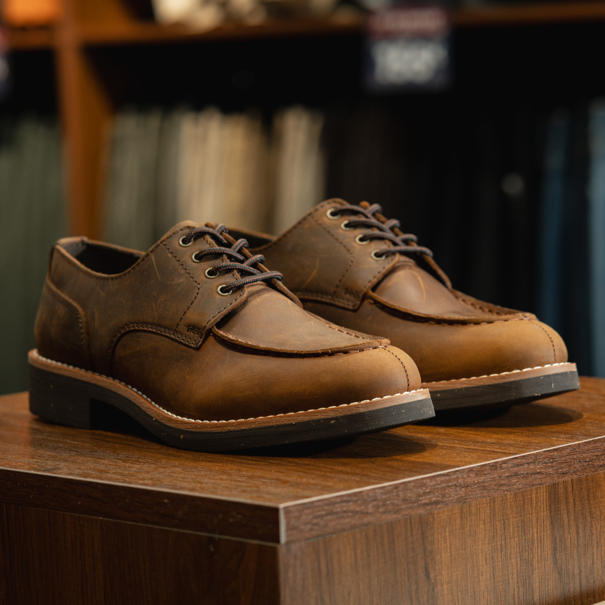 Giày Beckman Split toe Derby Wellerman 12