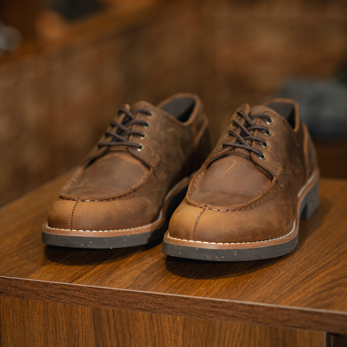 Giày Beckman Split toe Derby Wellerman 24