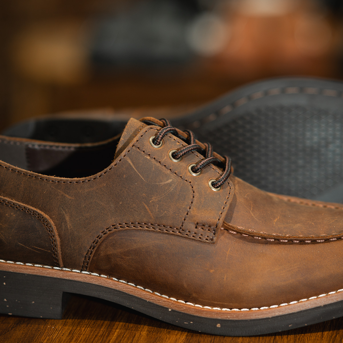 Giày Beckman Split toe Derby Wellerman 25