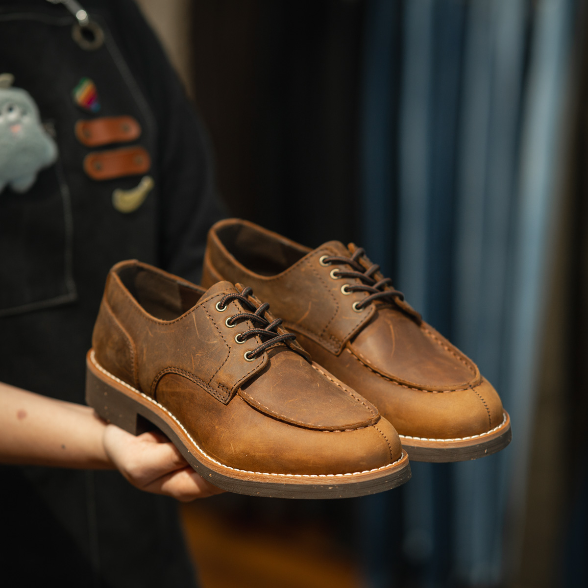 Giày Beckman Split toe Derby Wellerman 10