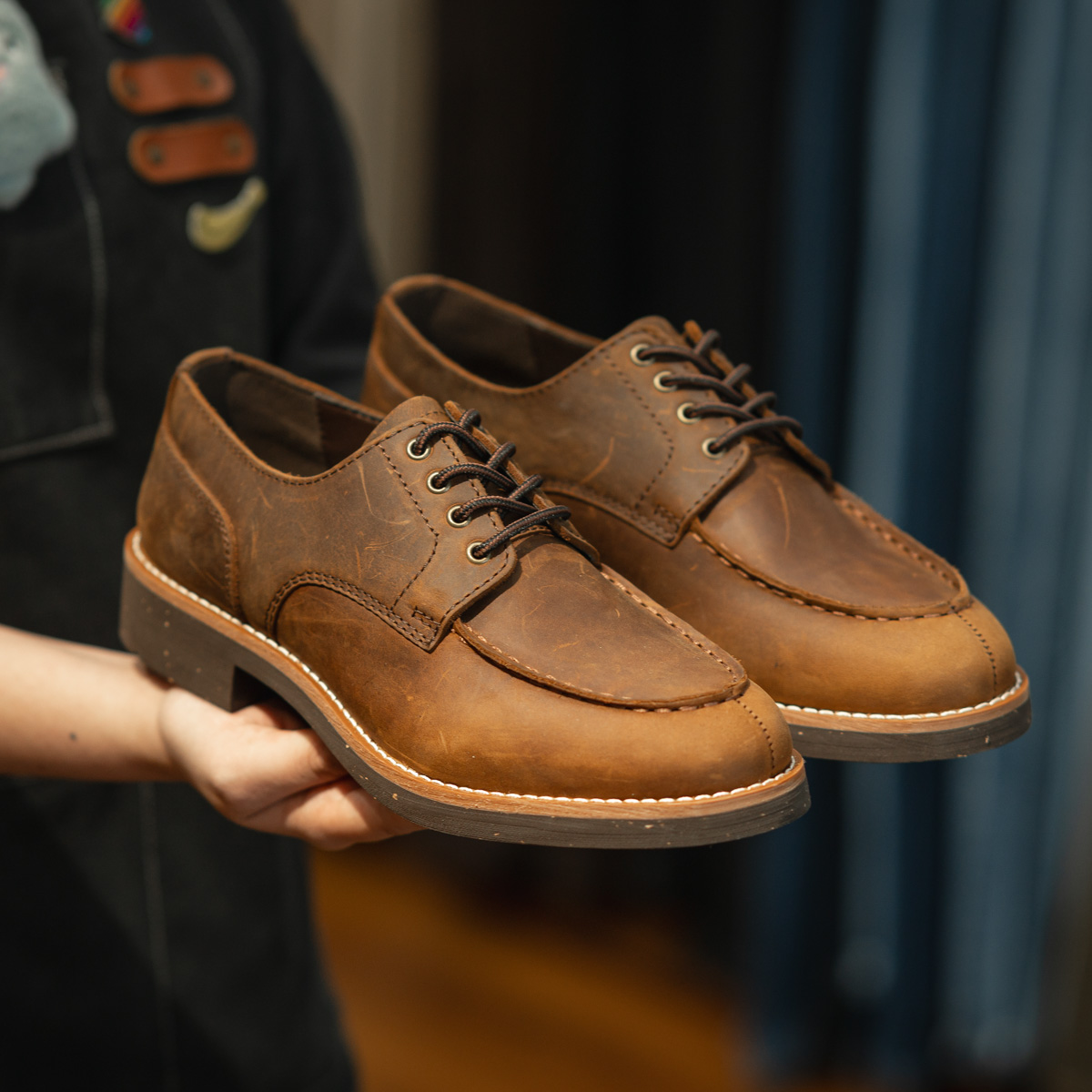 Giày Beckman Split toe Derby Wellerman 11