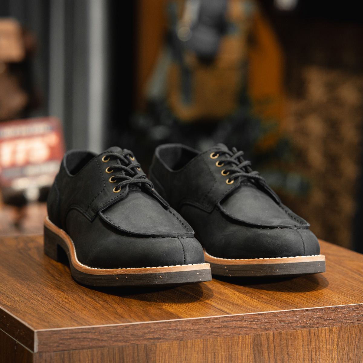 Giày Beckman Split toe Derby Wellerman - Đen 2