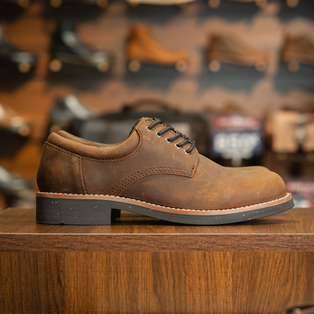 Giày Beckman Classic Derby Lumberman - Bò 5