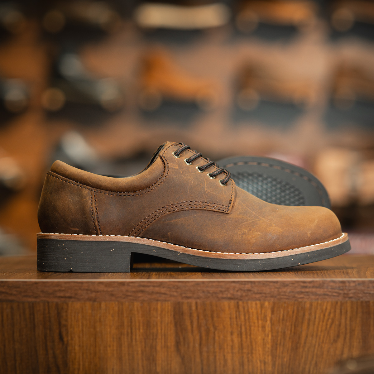 Giày Beckman Classic Derby Lumberman - Bò 6