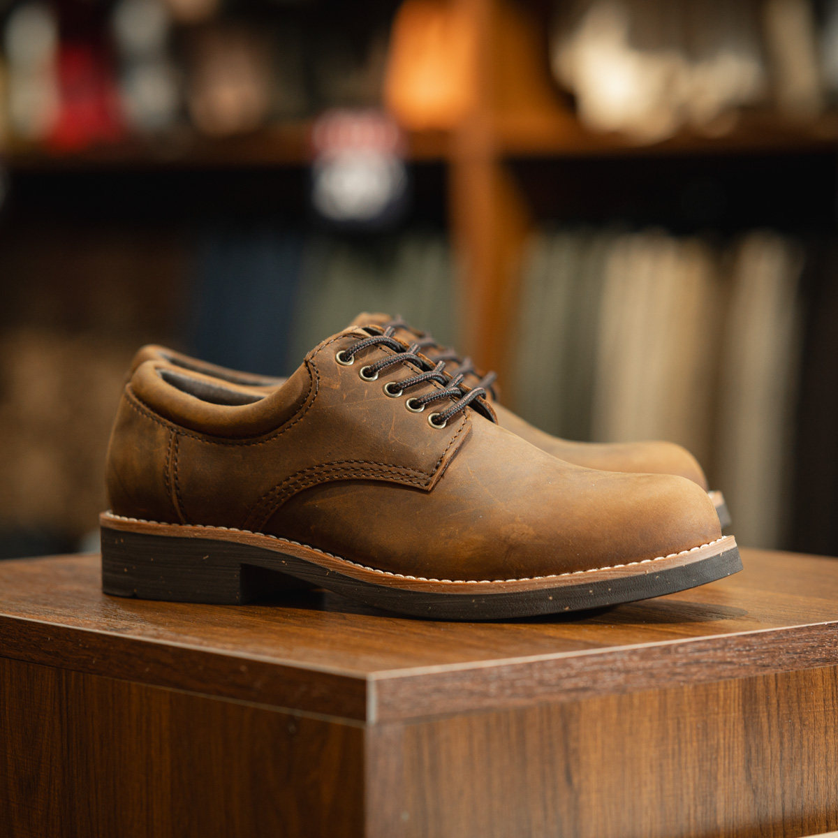 Giày Beckman Classic Derby Lumberman - Bò 9