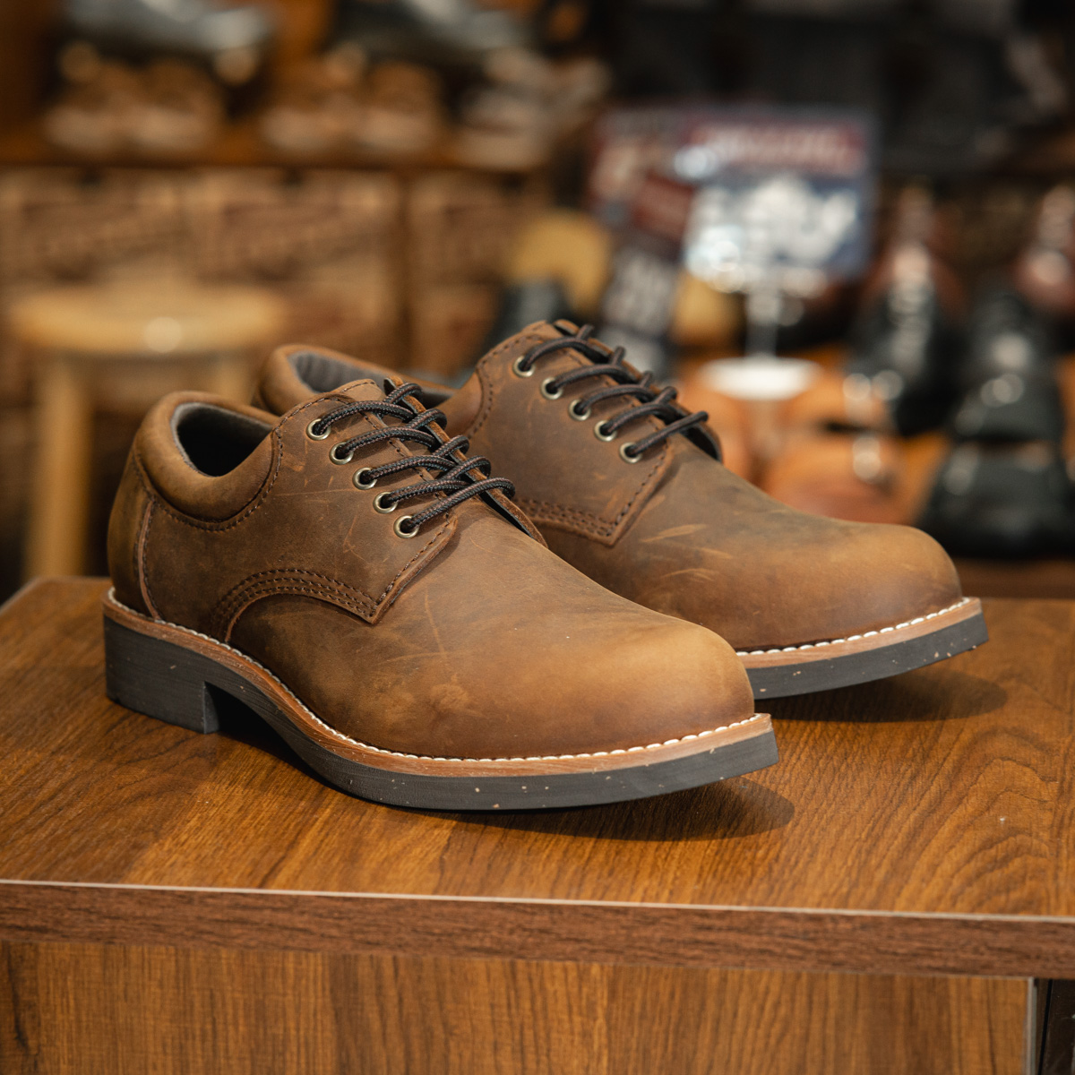 Giày Beckman Classic Derby Lumberman - Bò 1