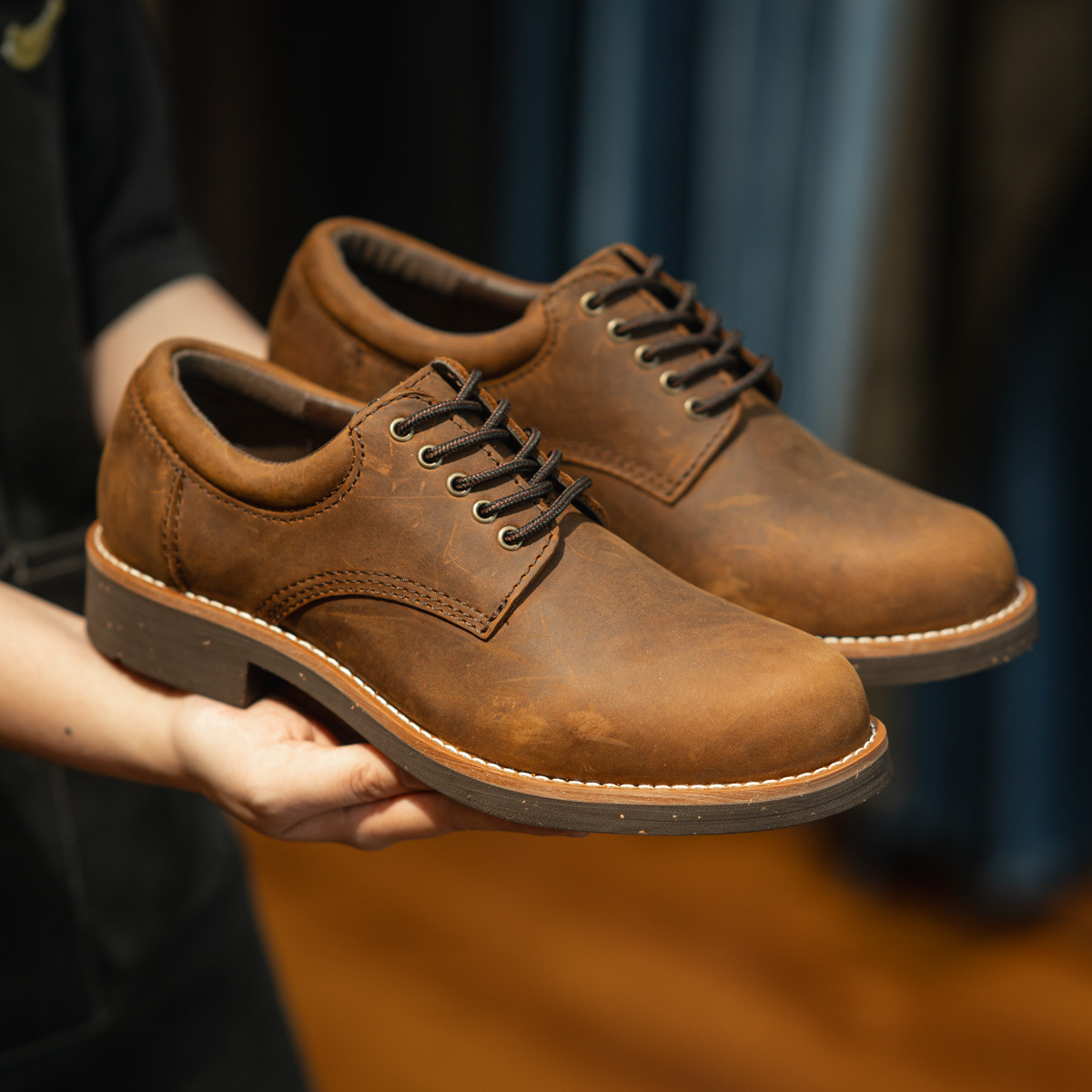 Giày Beckman Classic Derby Lumberman - Bò 11