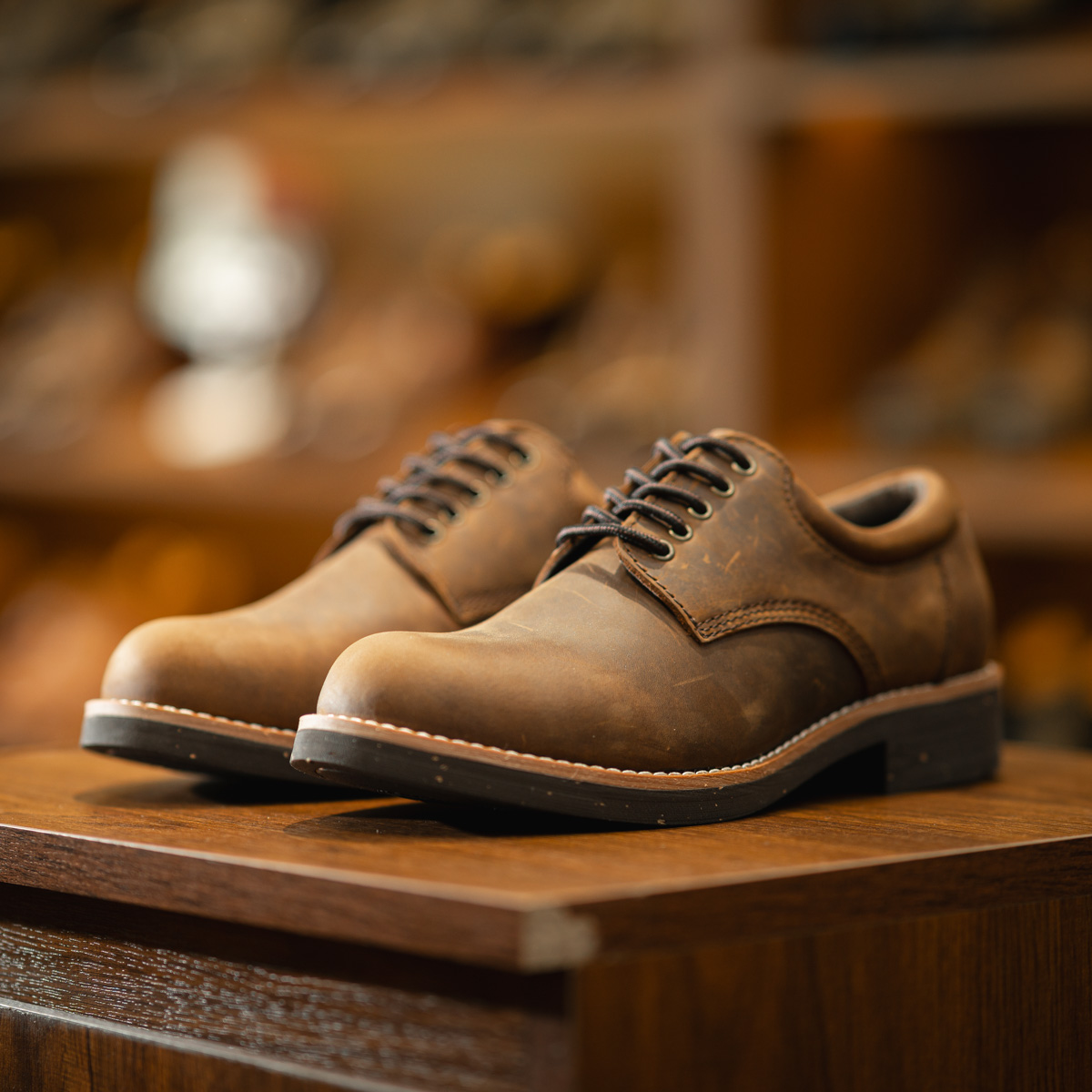 Giày Beckman Classic Derby Lumberman - Bò 4