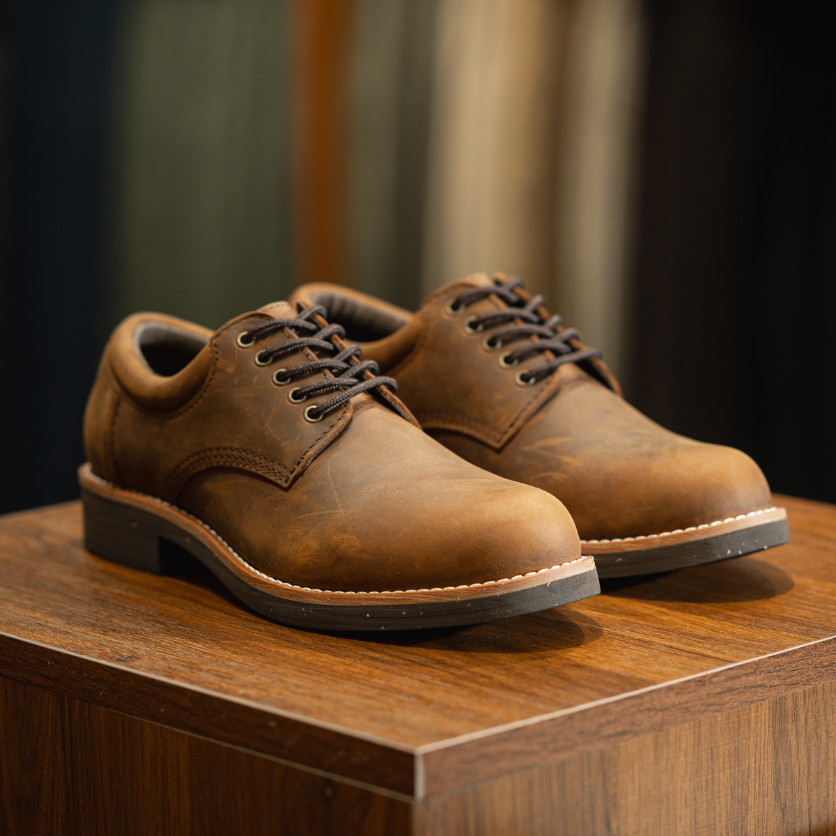 Giày Beckman Classic Derby Lumberman - Bò