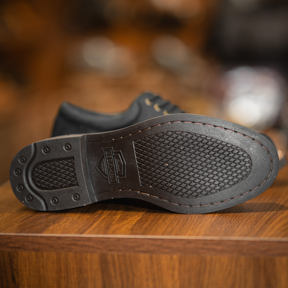 Giày Beckman Classic Derby Lumberman - Đen 6