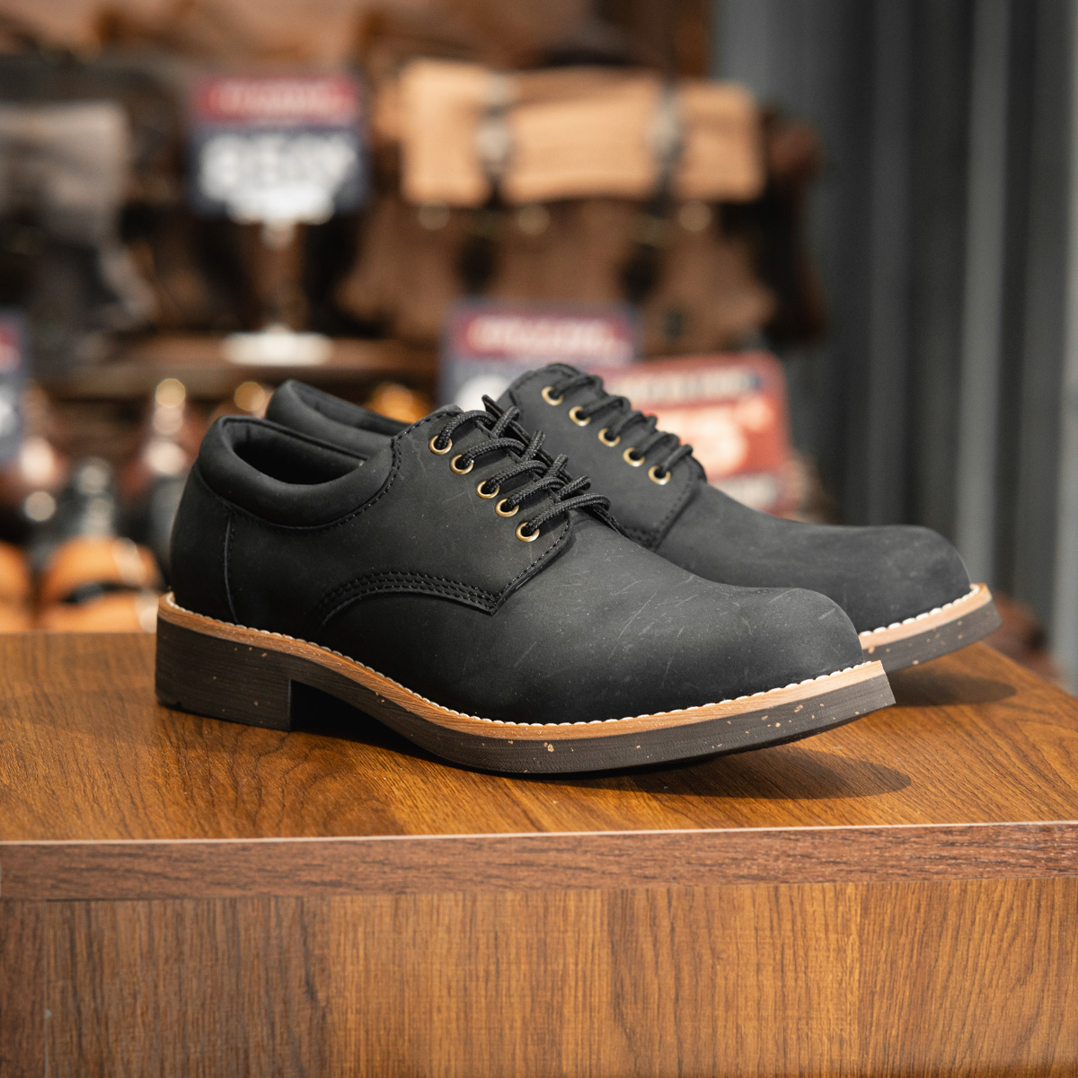 Giày Beckman Classic Derby Lumberman - Đen 1