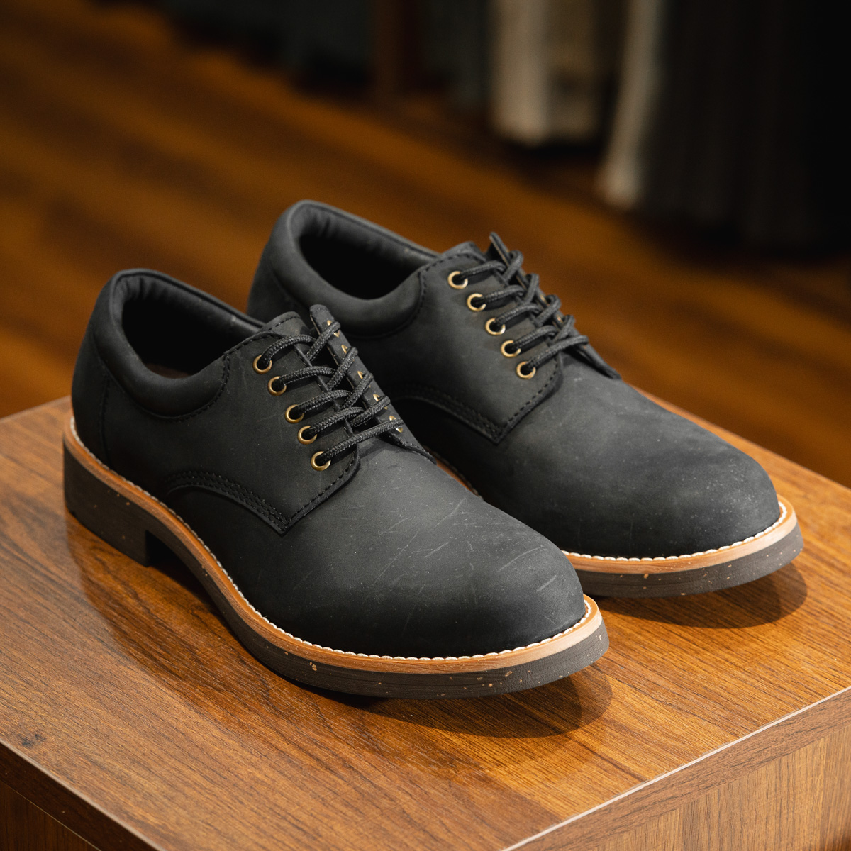 Giày Beckman Classic Derby Lumberman - Đen 2