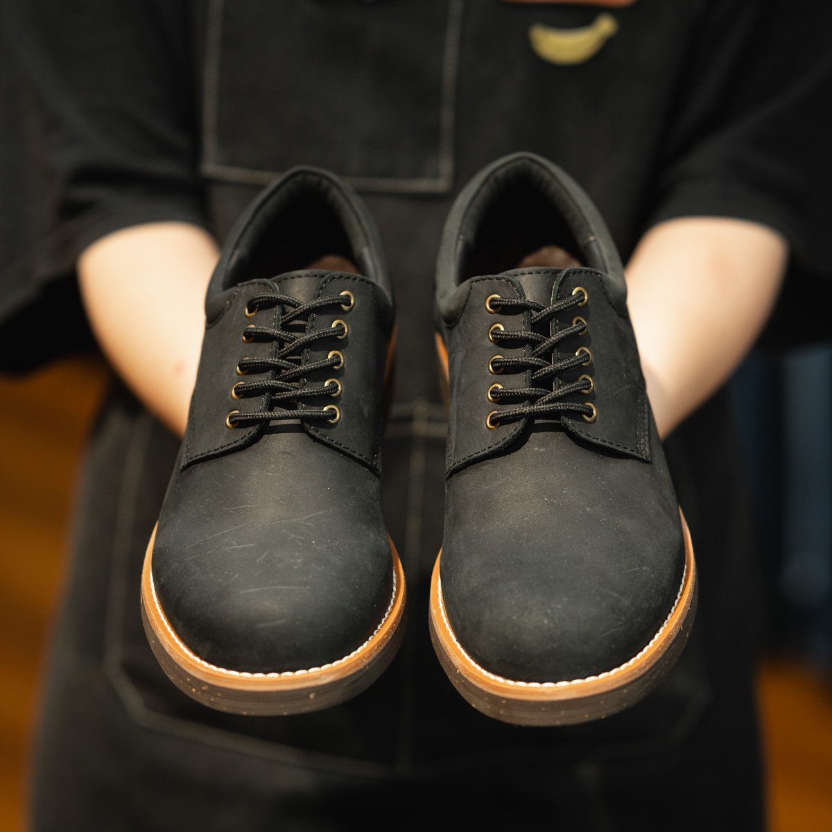 Giày Beckman Classic Derby Lumberman - Đen 4