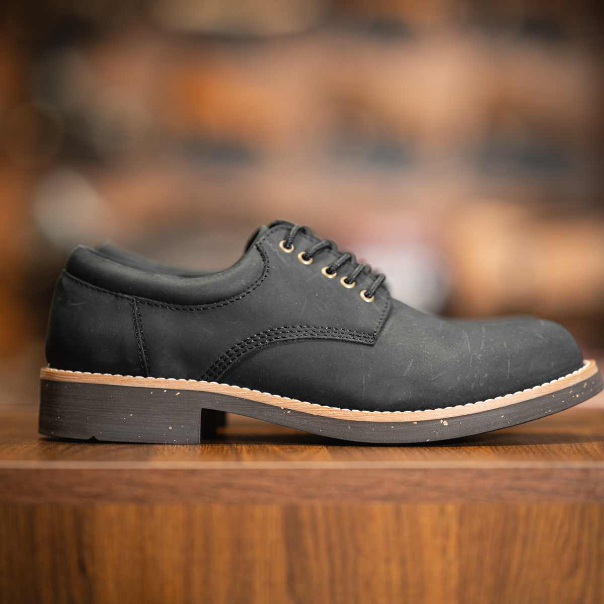 Giày Beckman Classic Derby Lumberman - Đen 5