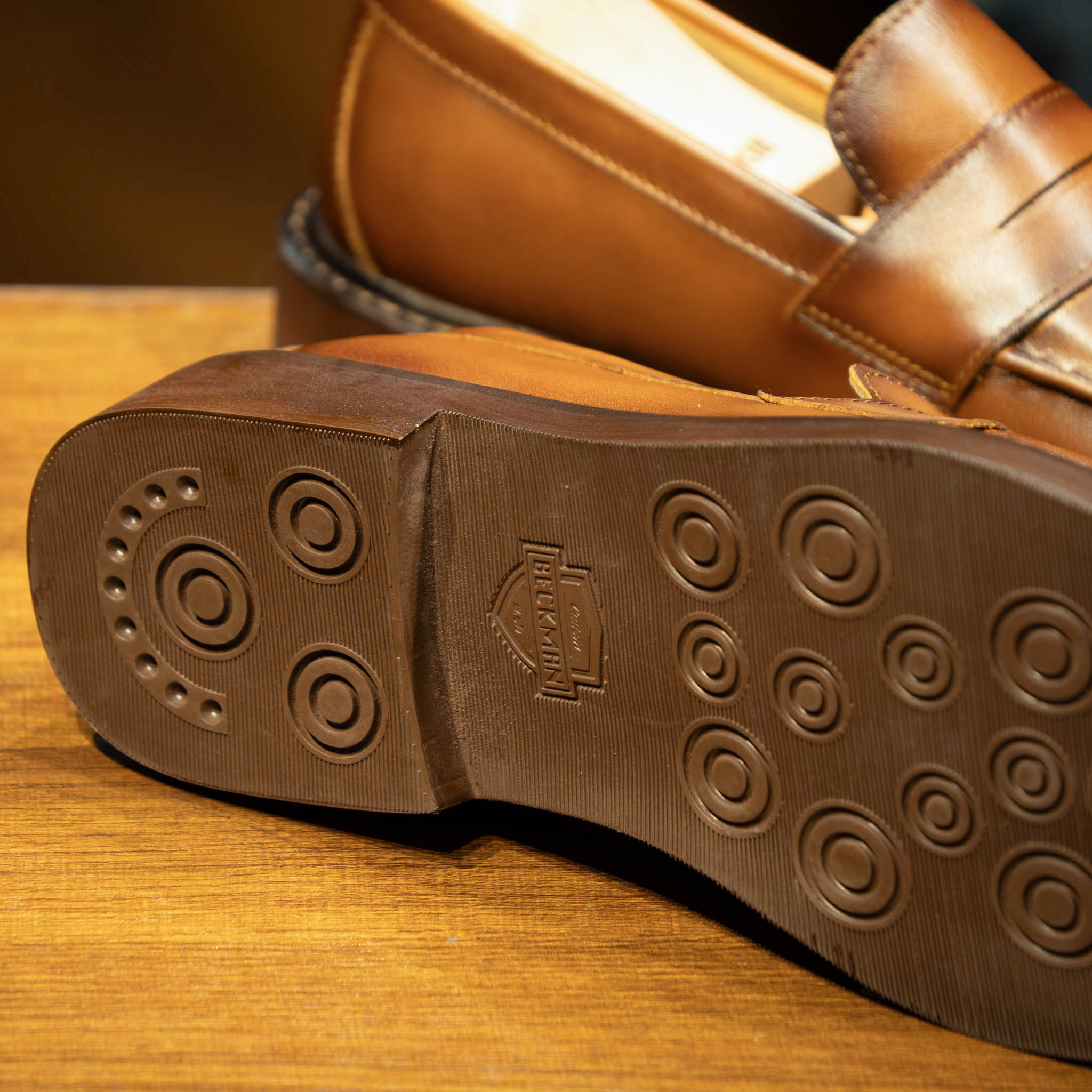 Giày Beckman Penny Loafer - Bò Cháy 3