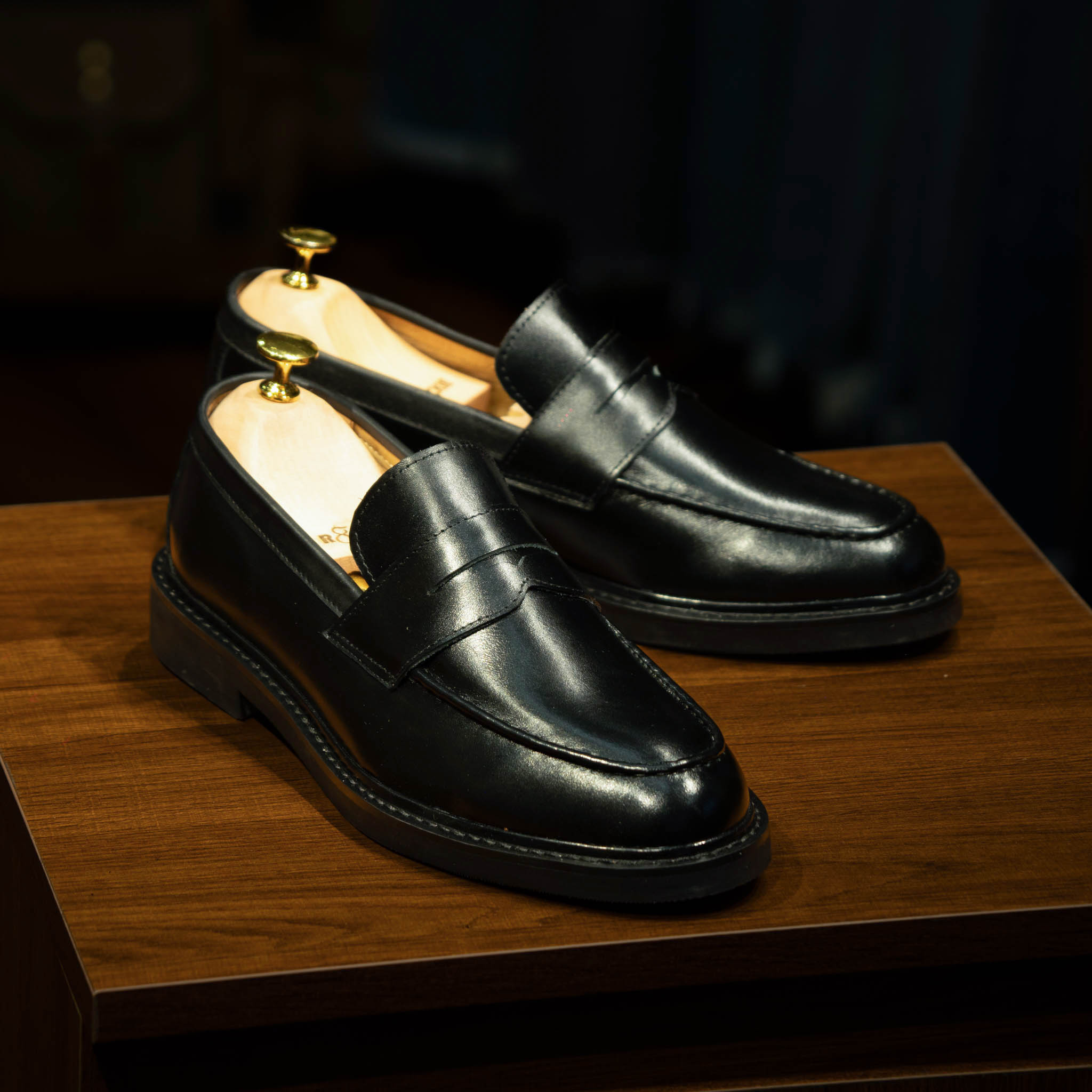 Giày Beckman Penny Loafer - Đen 3
