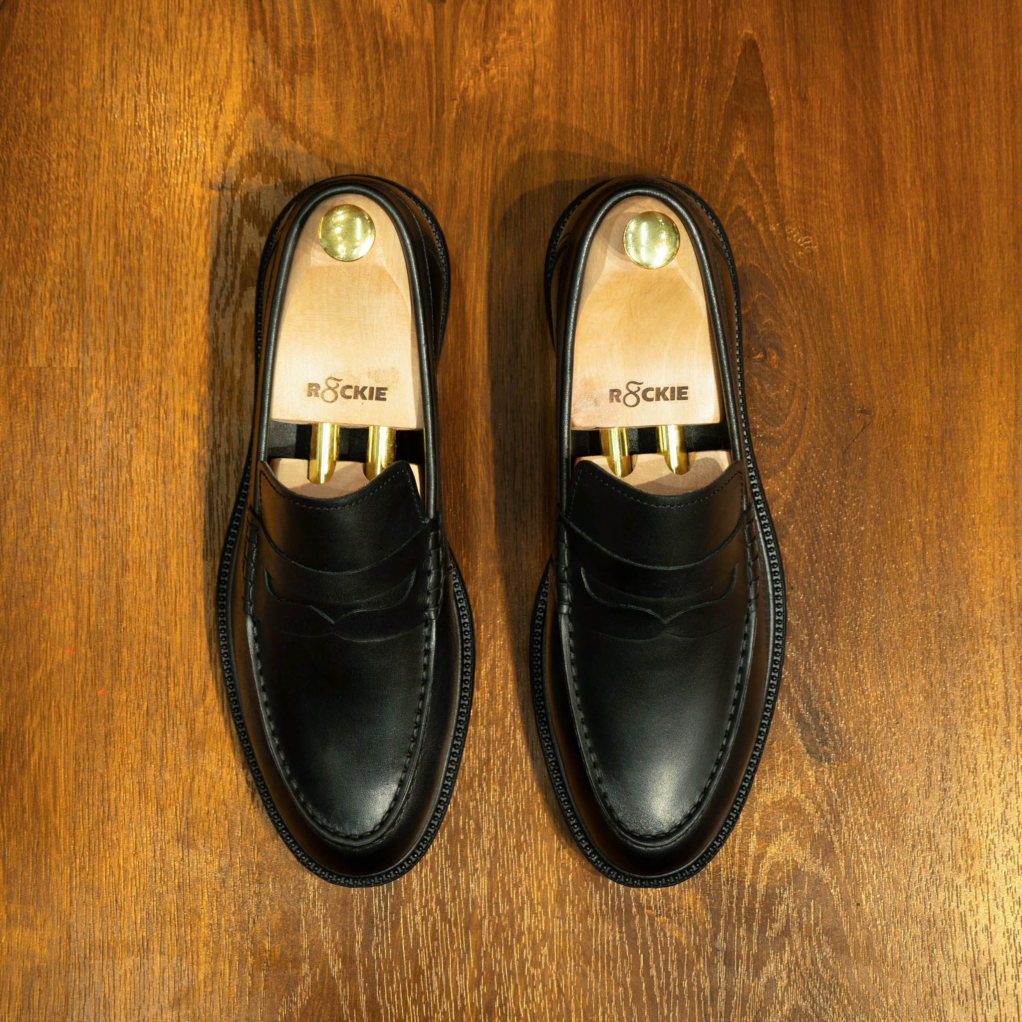 Giày Beckman Penny Loafer - Đen 6