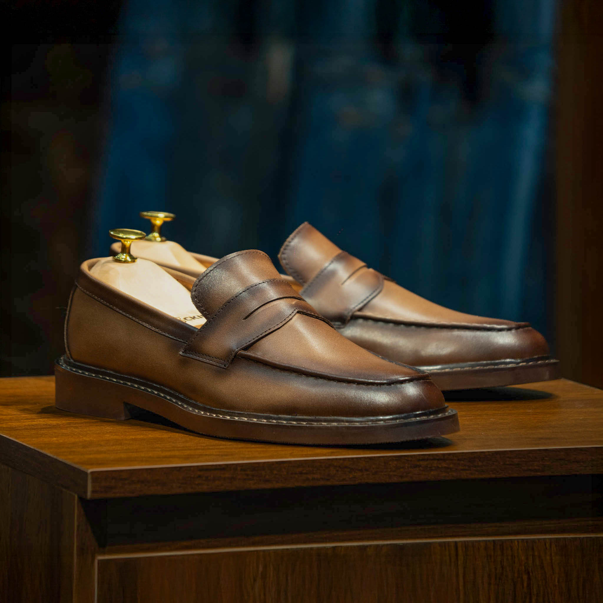 Giày Beckman Penny Loafer - Nâu 2