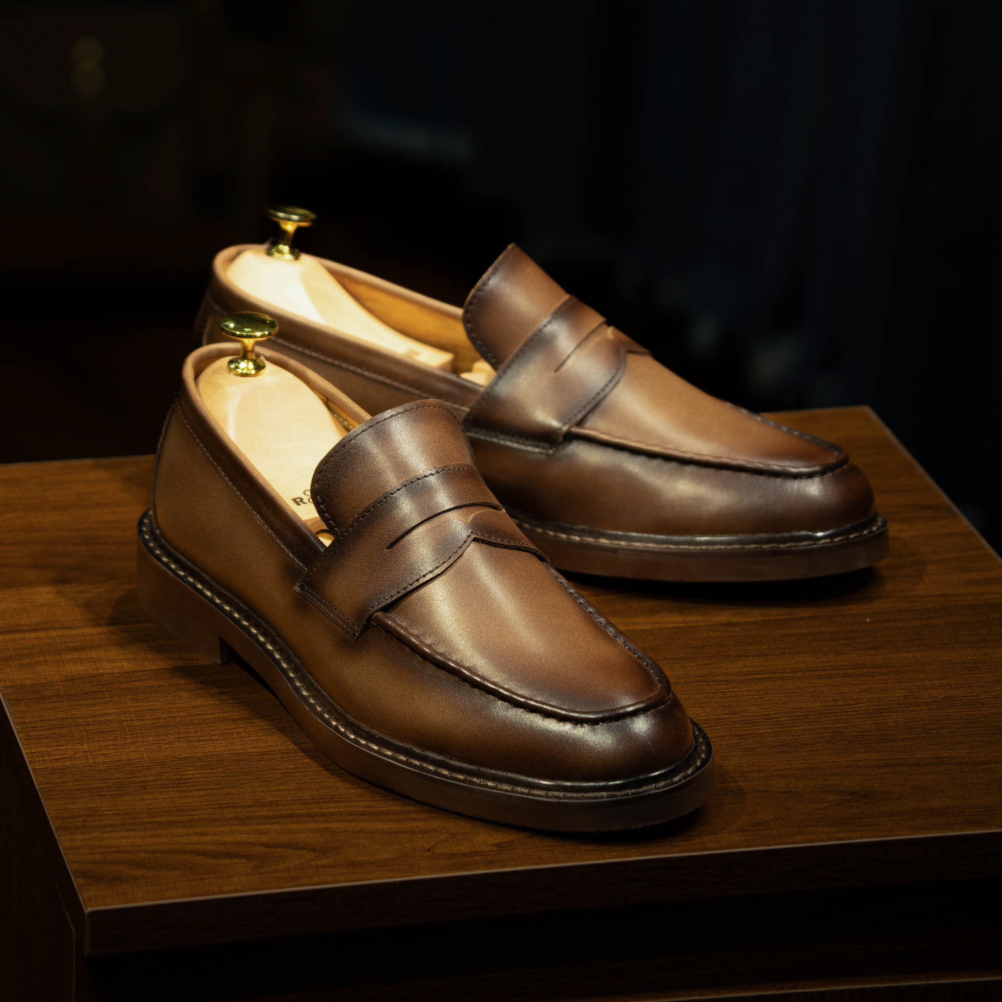 Giày Beckman Penny Loafer - Nâu 3