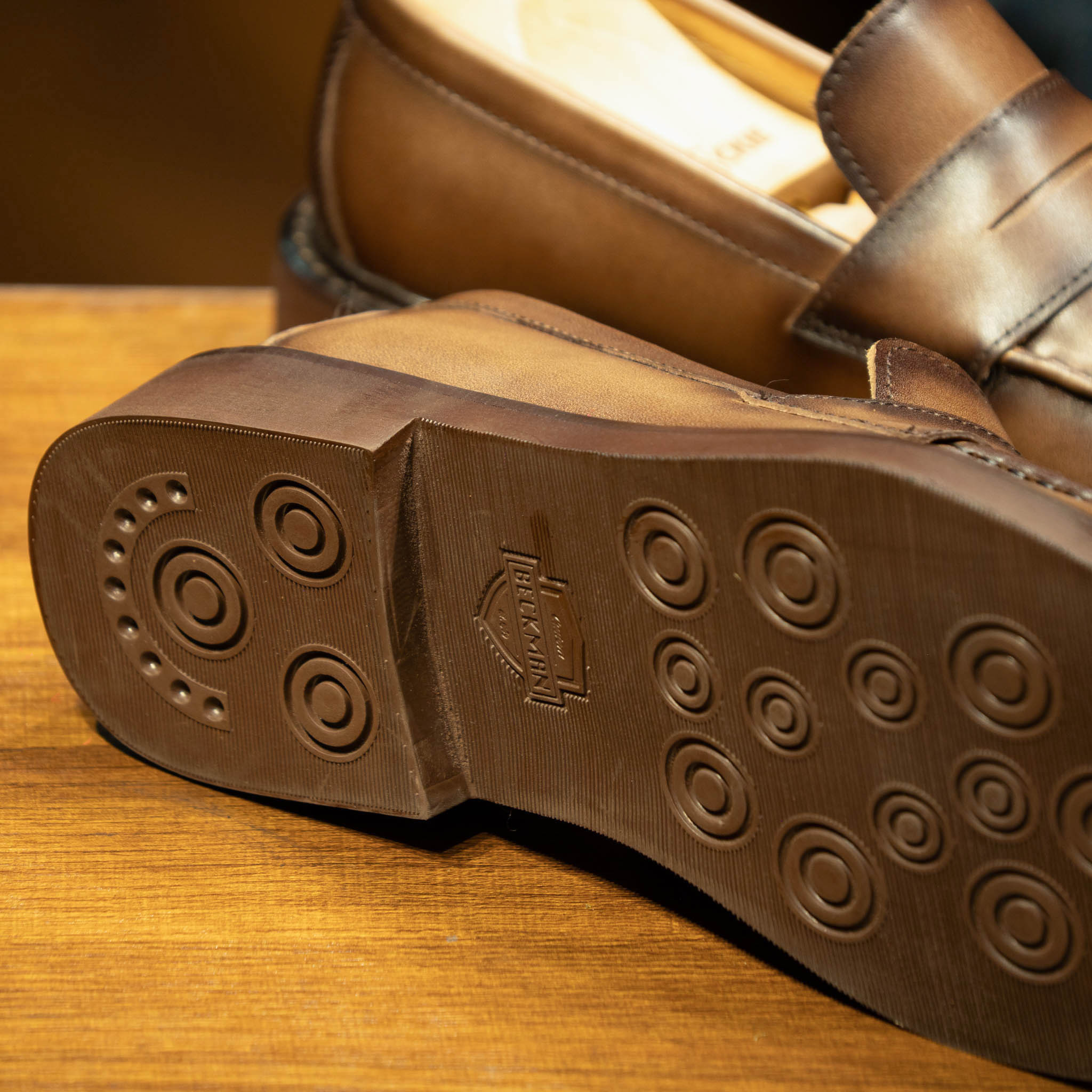 Giày Beckman Penny Loafer - Nâu 4