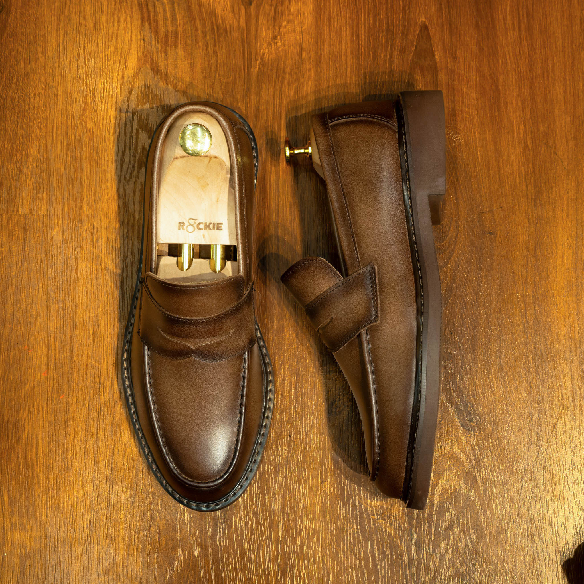 Giày Beckman Penny Loafer - Nâu 6
