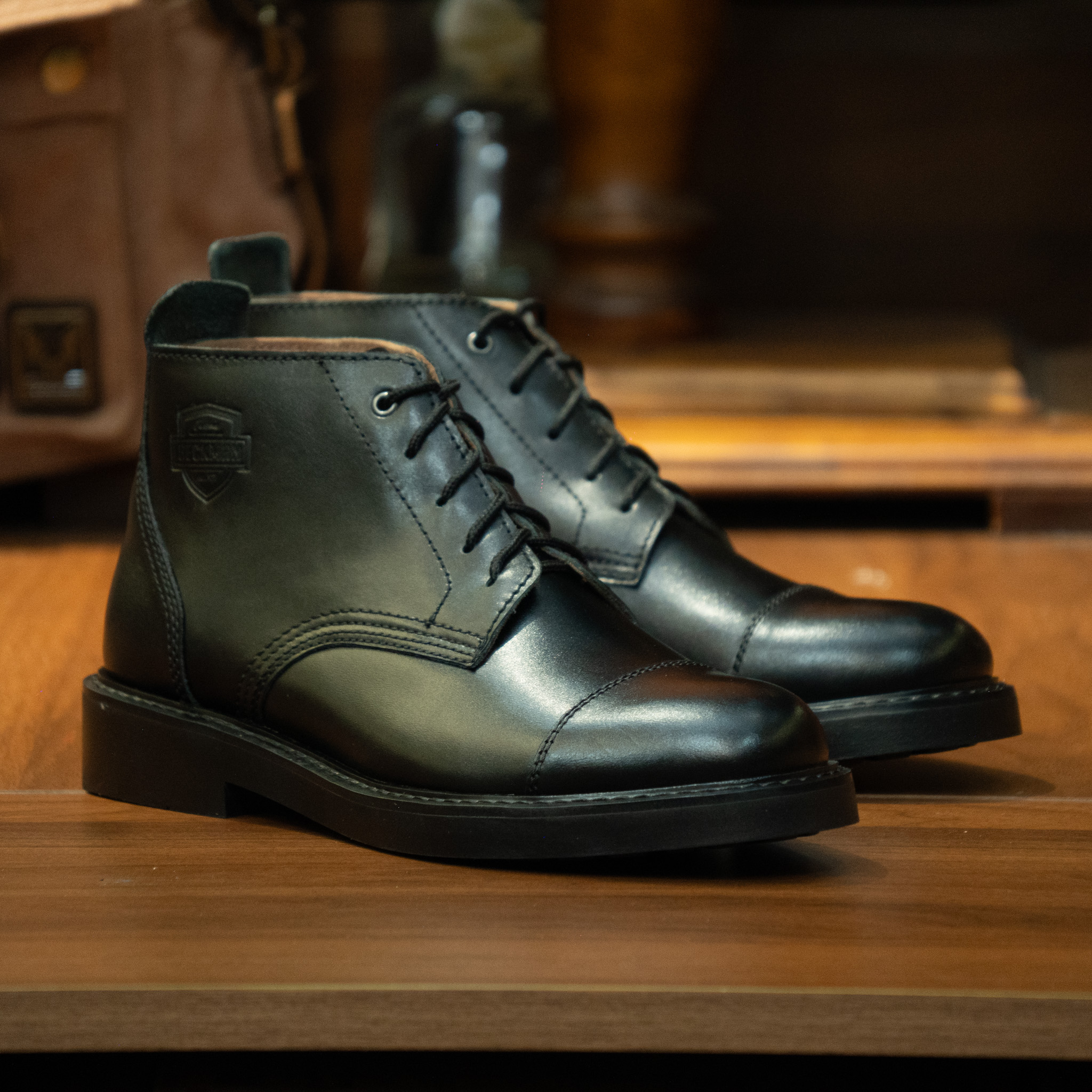 Giày Beckman PH Chukka Trench Boots - Đen 5