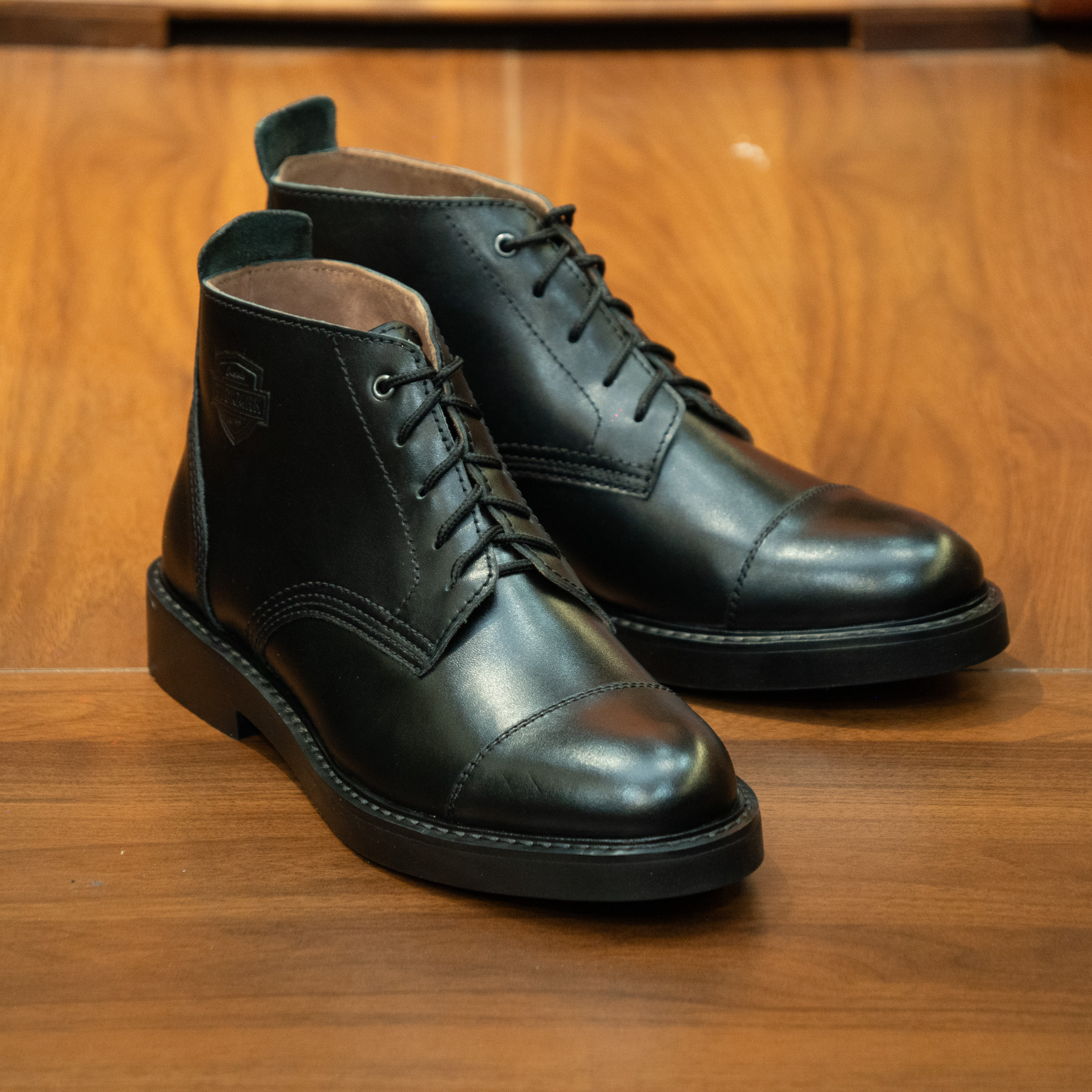 Giày Beckman PH Chukka Trench Boots - Đen 6