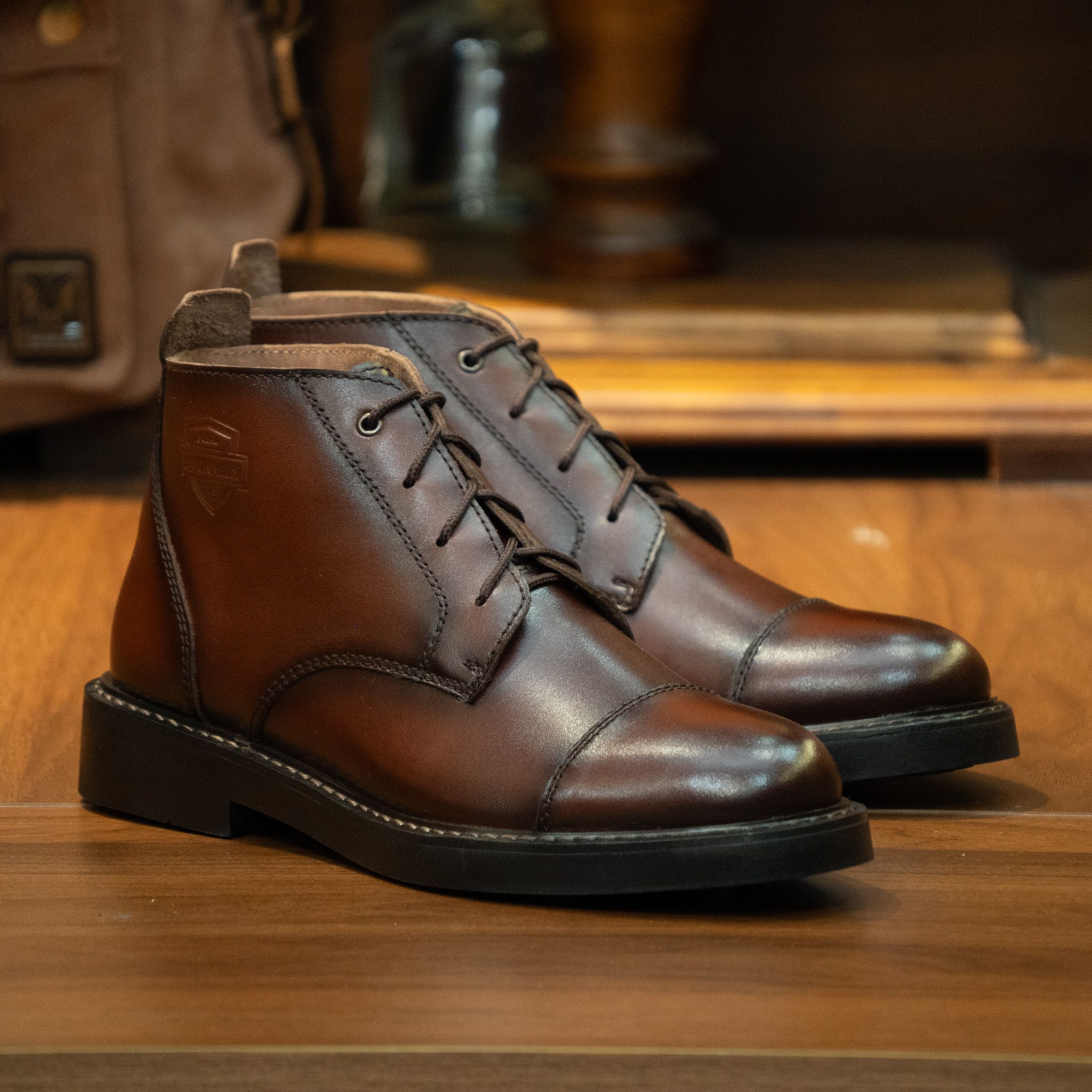 Giày Beckman PH Chukka Trench Boots - Nâu 5