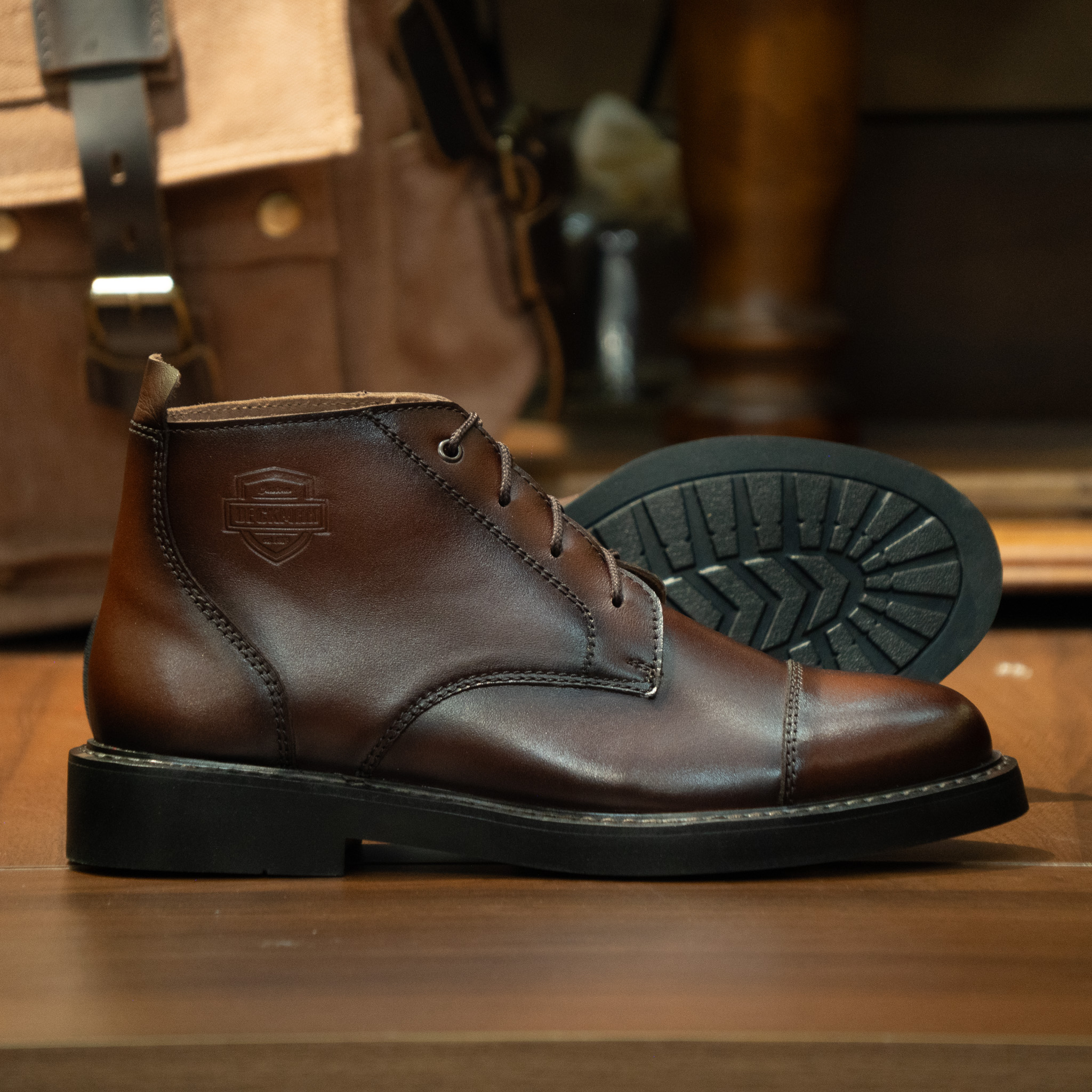 Giày Beckman PH Chukka Trench Boots - Nâu 7
