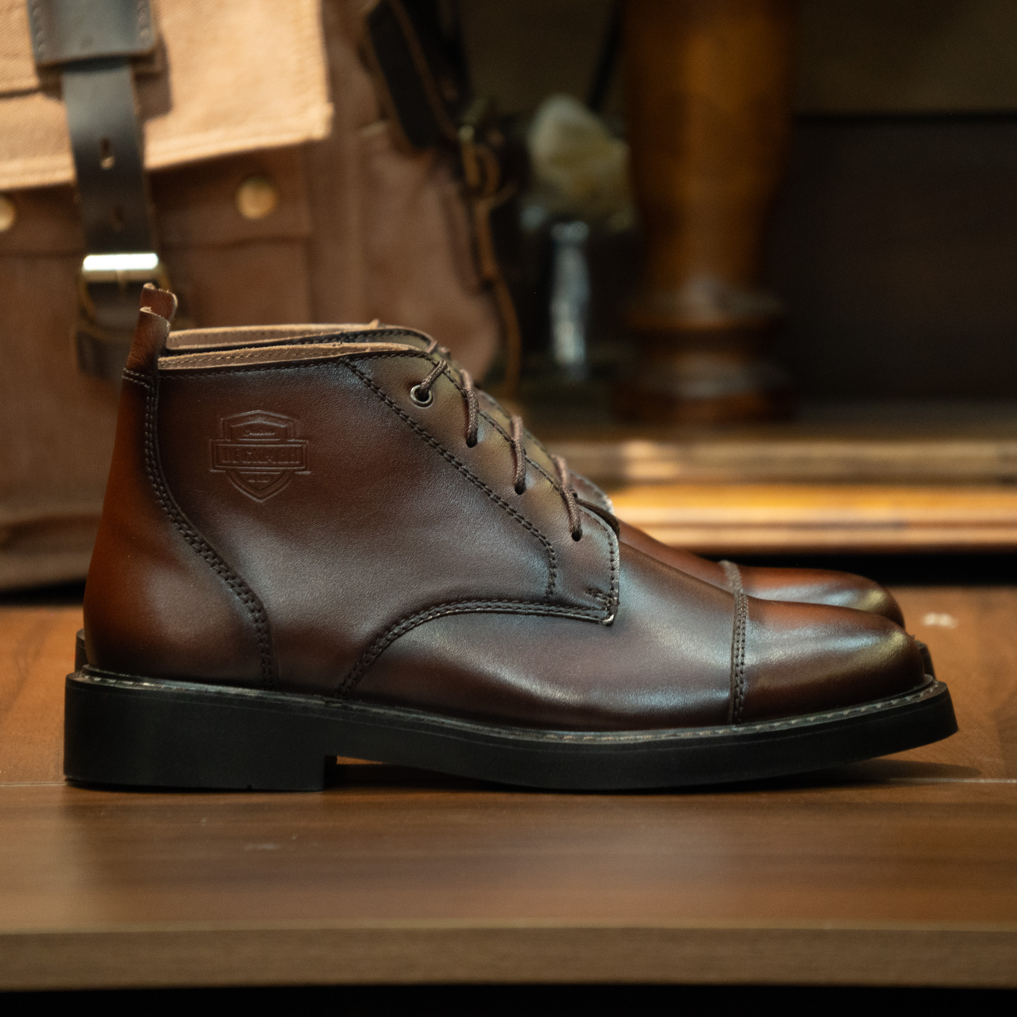 Giày Beckman PH Chukka Trench Boots - Nâu 8